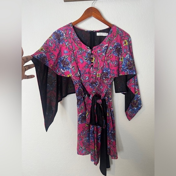 Prabal Gurung Floral Print Mini Dress - Picture 4 of 9